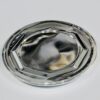 One (1) New Chrome Octagon Bolt On Cap for 64 and 72 Spoke Direct Bolt Wire Wheels - Image 2