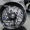 24x14" American Truxx AT1904 Black 8x165.1mm aka 8x6.5" Deep Dish Wheels Set (4) Ram / Chevy / Hummer / Dodge 8 lug - Image 5