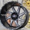 New Set (4) 24x14" American Truxx AT162 Black 8x165.1mm aka 8x6.5" Deep Dish Wheels Set (4) Ram / Chevy / Hummer / Dodge 8 lug - Image 5