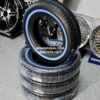 New Set Of Four (4) 175-70-14 Blue Wall All Season Tubeless Passenger Tires with .8" Blue-wall Made of Blue Rubber Free Shipping IN USA - Image 3