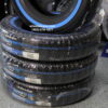 New Set Of Four (4) 155-80-13 Blue Wall All Season Tubeless Passenger Tires with .8" Blue-wall Made of Blue Rubber - Image 9