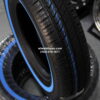 New Set Of Four (4) 175-70-14 Blue Wall All Season Tubeless Passenger Tires with .8" Blue-wall Made of Blue Rubber Free Shipping IN USA - Image 7