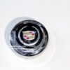 New Set (4) Black Cadillac Hexagon Wire Wheel Spinners for 13 To 22" Size Knockoffs Complete Set (4) - Image 3