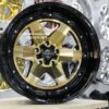 22x12" Tuff Black & Bronze 5x139.7mm Deep Dish Wheels Set (4) DODGE RAM 1500 CLASSIC WARLOCK - Image 4