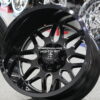 24x14" RBP ATOMIC 73R Black 5x127 & 5x139.7mm aka 5x5" & 5x5.5" Deep Dish Wheels Set (4) Jeep Ram Dodge 5 lug - Image 2