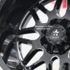 24x14" RBP ATOMIC 73R Black 5x127 & 5x139.7mm aka 5x5" & 5x5.5" Deep Dish Wheels Set (4) Jeep Ram Dodge 5 lug - Image 3