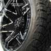 New 22x12" Black & Milled RBP Concave 6x139.7mm Wheels & All Terrain Tire Set (4) Chevy silverado tahoe GMC Sierra yukon Ram 1500 6 lug 6x5.5" - Image 4