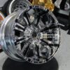 New Set (4) 22x12" Chrome & Black RBP 94R 8x165mm aka 8x6.5" -44 Offset Deep Dish Wheels Set (4) Chevy Dodge Ram 2500 3500 8 lug Trucks - Image 8