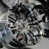 New Set (4) 22x12" Chrome & Black RBP 94R 8x165mm aka 8x6.5" -44 Offset Deep Dish Wheels Set (4) Chevy Dodge Ram 2500 3500 8 lug Trucks - Image 9