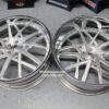 New 24" Amani Forged "Bueno" Billet Staggered Brushed & Chrome 24x9 Fronts & 24x10 Rears with 7" Lips USA MADE Wheels 5x4.75" Bolt pattern Set (4) Fit Chevy Chevrolet Caprice Impala Buick Oldsmobile Chevelle Cutlass Monte Carlo Regal Grand Prix ETC - Image 2