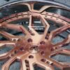 New Amani Forged "Smoked" 26" Billet Staggered Directional Rose Gold & Chrome USA MADE Wheels 5x5" Bolt pattern (5x127mm) Set (4) Fit Chevy Chevrolet Caprice Impala Buick Oldsmobile Donk Bubble C10 Jeep Durango ETC - Image 8