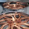 New Amani Forged "Smoked" 26" Billet Staggered Directional Rose Gold & Chrome USA MADE Wheels 5x5" Bolt pattern (5x127mm) Set (4) Fit Chevy Chevrolet Caprice Impala Buick Oldsmobile Donk Bubble C10 Jeep Durango ETC - Image 12