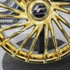 New Gold Lexani "Wraith" 28" Wheels & 275-25-28 Lionhart Tires 6x135 6x5.5" 6x139.7mm Bolt pattern Set (4) Fit Chevy Chevrolet Silverado Tahoe GMC Yukon Sierra Suburban Denali Cadillac Escalade & More - Image 7