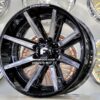 New Set (4) 24x12" Forgiato Terra Offroad 005 Gloss Black with Billet Aluminum Accents 8x180mm Deep Dish Wheels Set (4) Chevy GMC Silverado Sierra Denali 2500 3500 2011' and Up models - Image 13