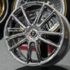 New Set (4) Old Stock 17x7.5" Retro Chrome Enkei "Milano" Wheels 5x114.3 Bolt pattern Old School Vintage Made In Italy in 1998 - Image 2