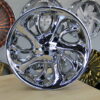 New Set (4) Old Stock 17x9" Retro Chrome Enkei "SST3" Wheels 6x114.3mm aka 6x4.5" Bolt pattern  +12 offset Old School Vintage Made In 1998 Fit Dodge Durango 1998-2003 and Dodge Dakota 1991-2004 - Image 2