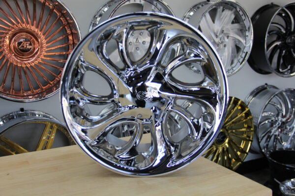 New Set (4) Old Stock 17x9" Retro Chrome Enkei "SST3" Wheels 6x114.3mm aka 6x4.5" Bolt pattern  +12 offset Old School Vintage Made In 1998 Fit Dodge Durango 1998-2003 and Dodge Dakota 1991-2004