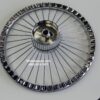 New 15.5" Chrome Wire Spoke Steering Wheel with Hub Fit GM Vehicles - Image 9