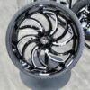 New Set (4) 24" Cadillac Big Cap Floating Black Set (4) Fit Cadillac Escalade , EXT, ESV 6x139.7mm - Image 8