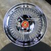 New Set (4) 15" Direct Bolt Cadillac Wire Wheels Set (4) 5 lug Rear Wheel Drive Fitment Coupe Deville, Sedan Deville, Brougham, Seville, Fleetwood, and more! - Image 4