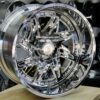 New Set (4) 22x12" Forgiato Lazzate Polished Forged Billet 5x127mm aka 5x5" -44 Offset Deep Dish Wheels Set (4) Jeep Wrangler Rubicon Grand Cherokee Gladiator & More - Image 3