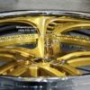 New Set (4) 26" Amani Forged "Monero" Billet Staggered Directional Brushed Gold & Chrome USA MADE Wheels 5x5" Bolt pattern (5x127mm) Set (4) Fit Chevy Chevrolet Caprice Impala Buick Oldsmobile Donk Bubble C10 Jeep Durango ETC - Image 13