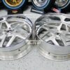 New Set (4) 24" Forgiato "F2.11" Billet Staggered Brushed & Chrome 24x9 Fronts & 24x10 Rears with 7" Lips USA MADE Wheels 5x4.75" Bolt pattern Set (4) Fit Chevy Chevrolet Caprice Impala Buick Oldsmobile Chevelle Cutlass Monte Carlo Regal Grand Prix ETC - Image 3