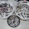 New Set (4) Artis Forged "Razor" 24" Billet Staggered USA MADE Wheels & Steering Wheel 5x4.75" Bolt pattern Set (4) Fit Chevy Chevrolet Caprice Impala Buick Oldsmobile Cutlass Monte Carlo Regal Grand Prix & More - Image 2