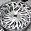 New Set (4) Artis Forged "Northtown" 24" Billet Staggered USA MADE Wheels & Steering Wheel 5x4.75" Bolt pattern Set (4) Fit Chevy Chevrolet Caprice Impala Buick Oldsmobile Cutlass Monte Carlo Regal Grand Prix & More - Image 7