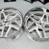 New Set (4) 24" Forgiato "F2.11" Billet Staggered Brushed & Chrome 24x9 Fronts & 24x10 Rears with 7" Lips USA MADE Wheels 5x4.75" Bolt pattern Set (4) Fit Chevy Chevrolet Caprice Impala Buick Oldsmobile Chevelle Cutlass Monte Carlo Regal Grand Prix ETC - Image 2