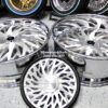 New Set (4) Artis Forged "Northtown" 24" Billet Staggered USA MADE Wheels & Steering Wheel 5x4.75" Bolt pattern Set (4) Fit Chevy Chevrolet Caprice Impala Buick Oldsmobile Cutlass Monte Carlo Regal Grand Prix & More - Image 4