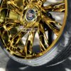 New Set (4) 22" Gold Cadillac Big Cap Floating Wheels Fit Cadillac Escalade , EXT, ESV 6x139.7mm 6x5.5" Bolt Pattern *NO TIRES INCLUDED* - Image 4