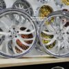 New Set (4) Asanti Forged "Twisted" 26" Billet Staggered Brushed & Chrome Wheels 5x4.75" Bolt pattern (5x120.65mm) Fit Chevy Chevrolet Caprice Impala Buick Oldsmobile Regal Cutlass G body & More - Image 5