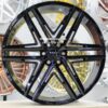 New Set (4) 26" Cadillac GMC Chevy Giovanna Koko "Vetse" Gloss Black Wheels 6x139.7 aka 6x5.5" Bolt Pattern Fit Tahoe Sierra Yukon Escalade ESV EXT ETC - Image 5