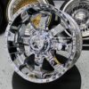 New Set (4) 20x9" Chrome Ultra Offroad Wheels 8x180mm +0 ET CHEVY GMC 2500 3500 HD Free Shipping in the USA - Image 2