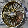 New Set (4) Gold Lexani "Wraith" 28" Wheels 6x135 6x5.5" 6x139.7mm Bolt pattern Set (4) Fit Chevy Chevrolet Silverado Tahoe GMC Yukon Sierra Suburban Denali Cadillac Escalade & More - Image 6