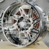 New Set (4) 26x12" Forgiato Lazzate Polished Forged Billet 6x139.7mm aka 6x5.5" -44 Offset Deep Dish Wheels Set (4) Chevy Cadillac GMC Dodge Ram 1500 6 lug Trucks - Image 9