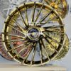 New Set (4) Gold Lexani "Wraith" 28" Wheels 6x135 6x5.5" 6x139.7mm Bolt pattern Set (4) Fit Chevy Chevrolet Silverado Tahoe GMC Yukon Sierra Suburban Denali Cadillac Escalade & More - Image 7