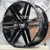 New Set (4) 26" Cadillac GMC Chevy Giovanna Koko "Vetse" Gloss Black Wheels 6x139.7 aka 6x5.5" Bolt Pattern Fit Tahoe Sierra Yukon Escalade ESV EXT ETC - Image 7