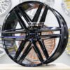 New Set (4) 26" Cadillac GMC Chevy Giovanna Koko "Vetse" Gloss Black Wheels 6x139.7 aka 6x5.5" Bolt Pattern Fit Tahoe Sierra Yukon Escalade ESV EXT ETC - Image 6