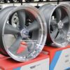 New Set (4) 20" American Racing Torque Thrust Staggered 20x8 & 20x10" 5x4.75 Classic GM CHEVY Fitment Gray milled lip - Image 5