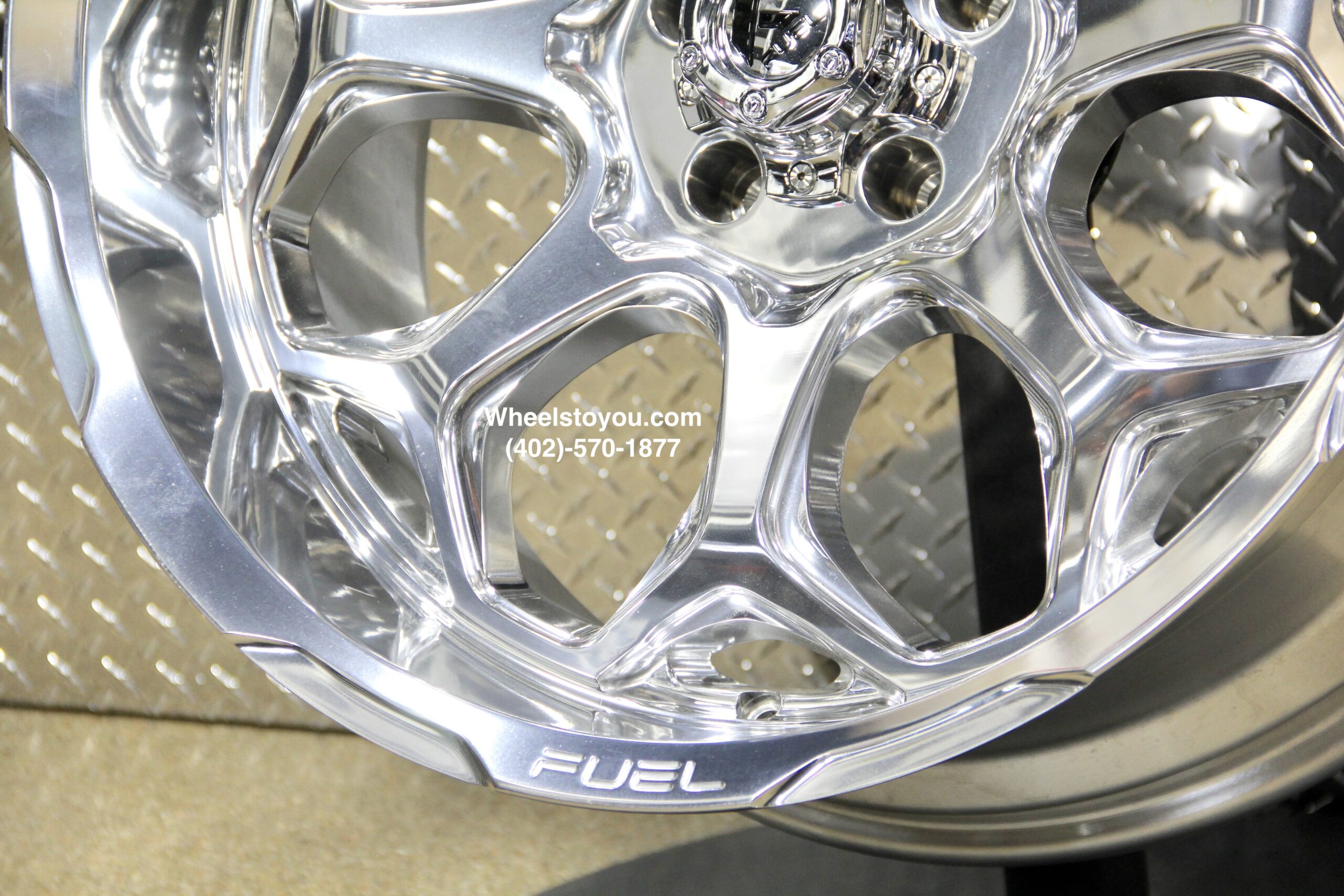 New Set (4) 20x10" FUEL Offroad FC862 "Scepter" Polished Wheels 6x135mm -18 et Fit Ford F150 & Expedition - Image 7