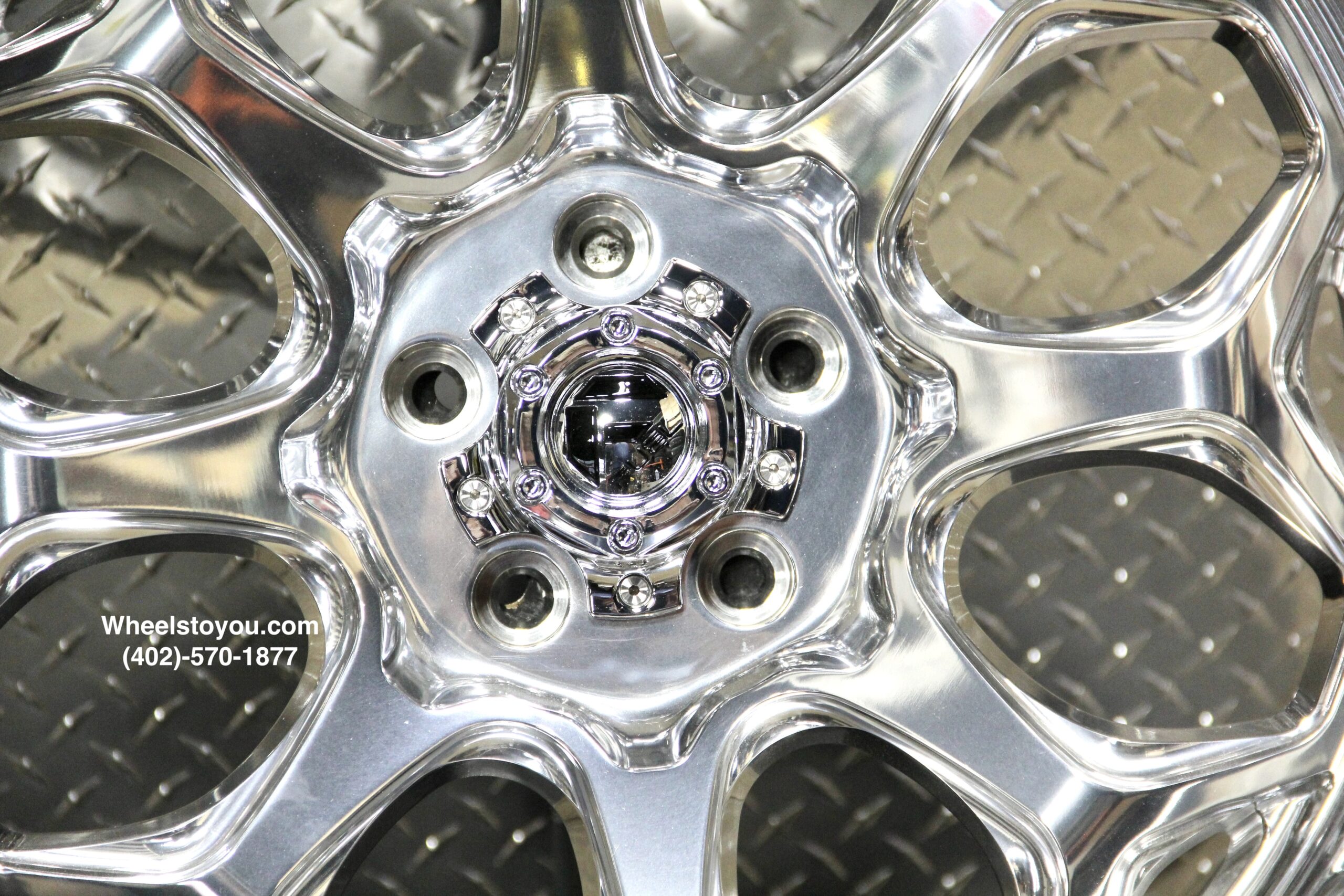 New Set (4) 20x10" FUEL Offroad FC862 "Scepter" Polished Wheels 6x135mm -18 et Fit Ford F150 & Expedition - Image 4