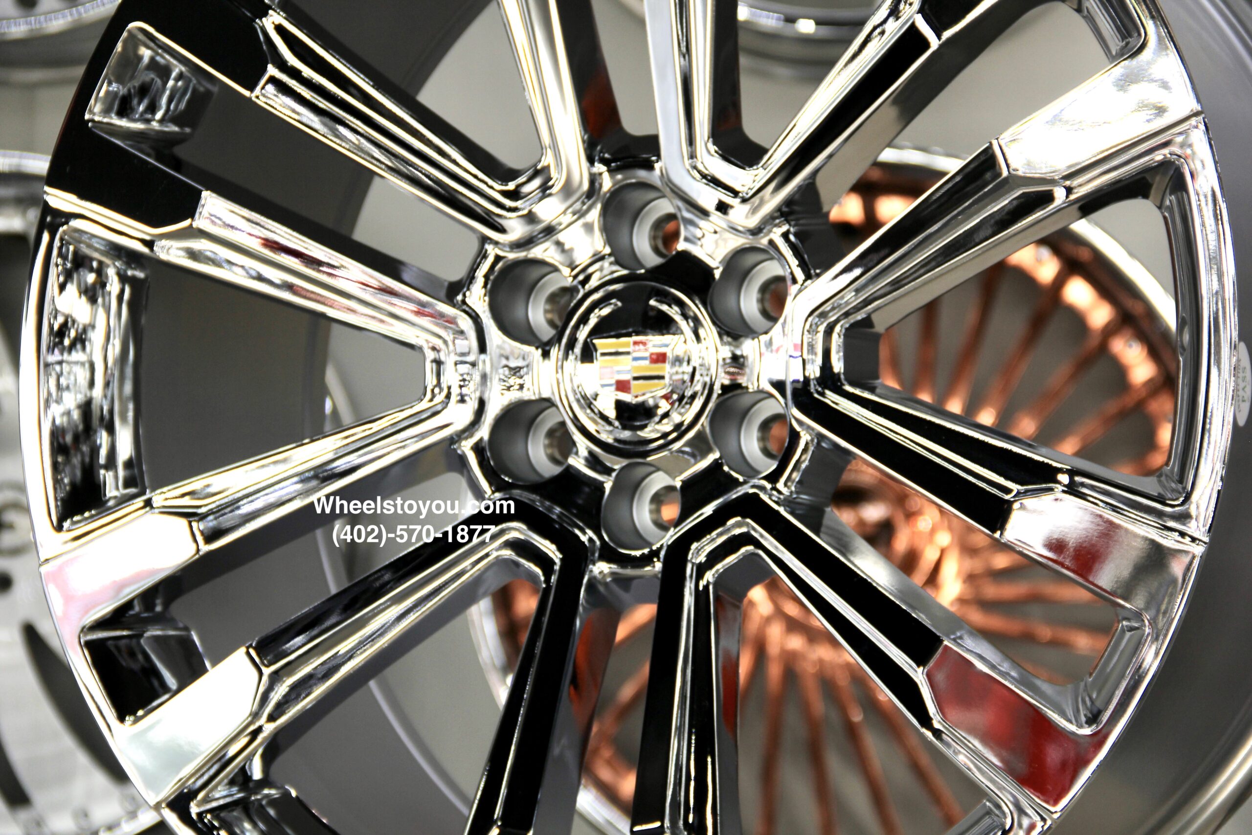 New Set (4) 24" Cadillac Chrome "Fine Six" Wheels Fit Cadillac Escalade 6x139.7 6x5.5 Trucks / Suvs - Image 7