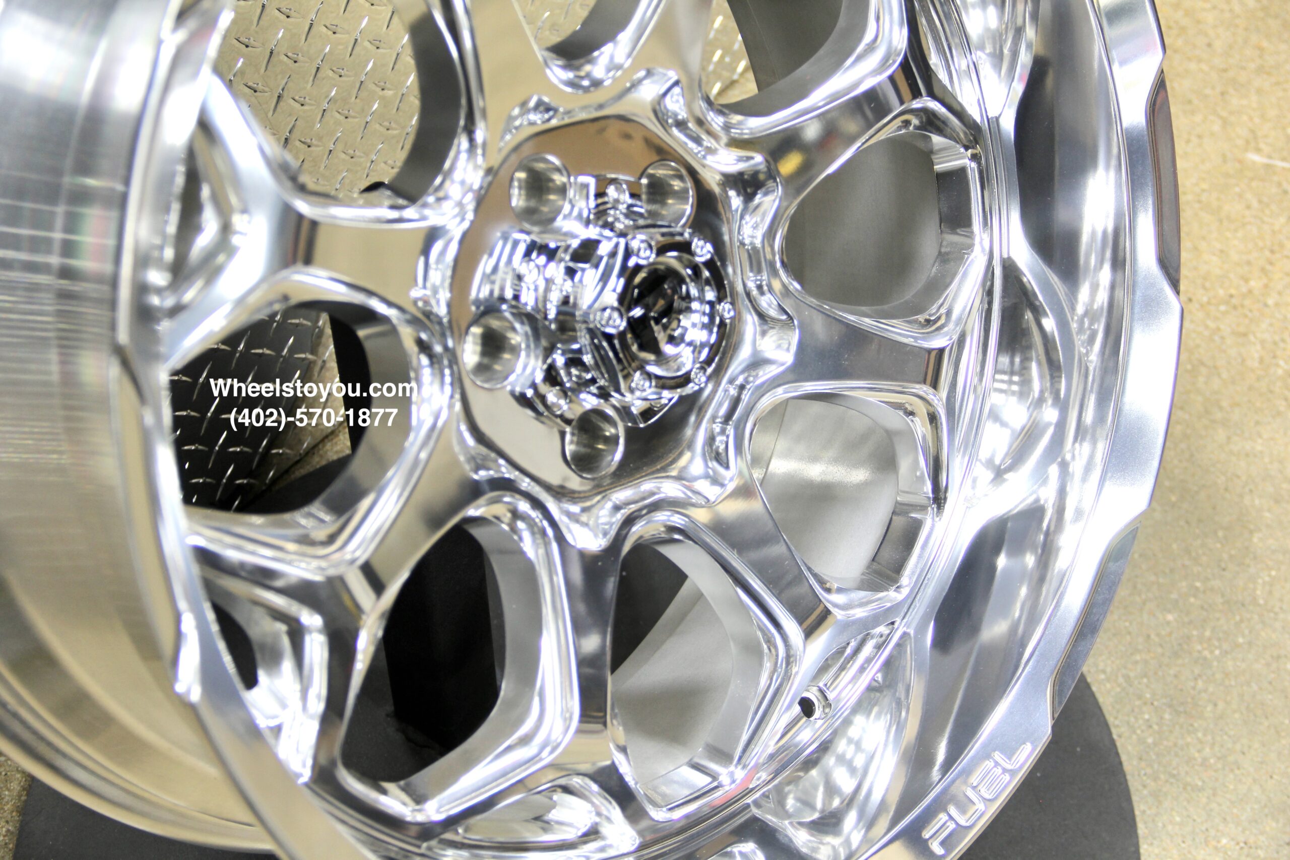 New Set (4) 20x10" FUEL Offroad FC862 "Scepter" Polished Wheels 6x135mm -18 et Fit Ford F150 & Expedition - Image 9