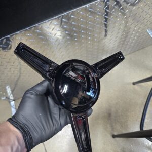 New Old Stock Set (4) 3 Wing GENUINE MCLEAN 30 SPOKE SPINNER BLACK knockoff Set (4)