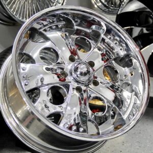 New Set (4) 20" Bazo B-1 Chrome 5x135mm Ford Wheels fit F-150 & Expedition Lincoln Navigator Select Years