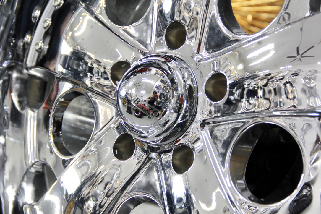 New Set (4) 20" Bazo B-1 Chrome 5x135mm Ford Wheels fit F-150 & Expedition Lincoln Navigator Select Years - Image 8