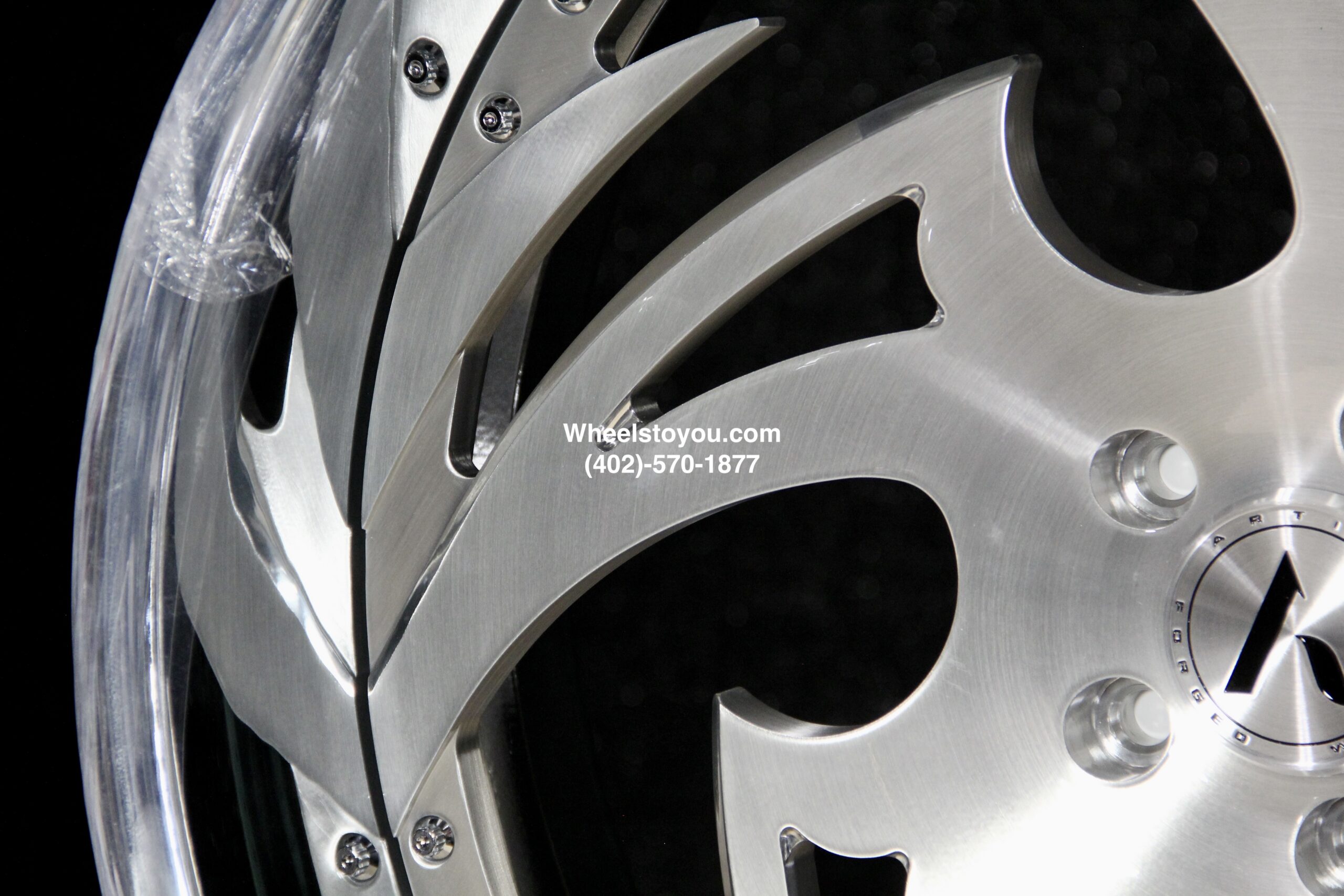 New Set (4) Artis Forged "Shreveport" 24" Billet Staggered USA MADE Wheels & Steering Wheel 5x4.75" Bolt pattern Set (4) Fit Chevy Chevrolet Caprice Impala Buick Oldsmobile Cutlass Monte Carlo Regal Grand Prix & More - Image 9
