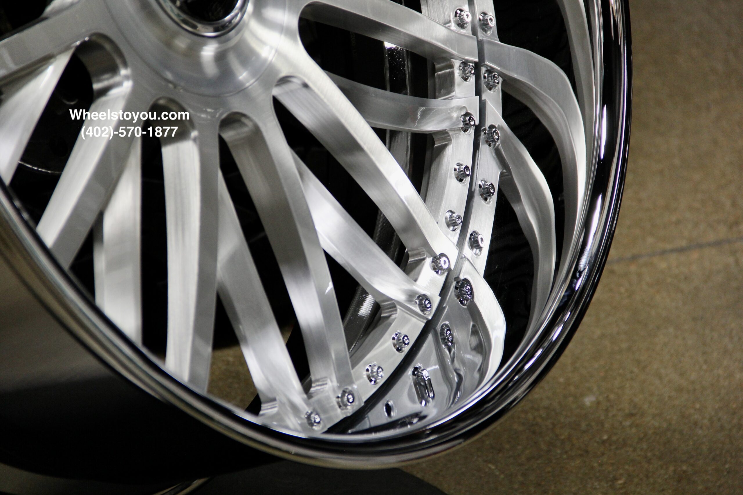 New Set (4) Artis Forged "G-Boro" 26" Billet Staggered USA MADE Wheels 5x4.75" & 5x5" Bolt pattern Set (4) Fit Chevy Chevrolet Caprice Impala Buick Oldsmobile Cutlass Monte Carlo Regal Grand Prix & More - Image 8